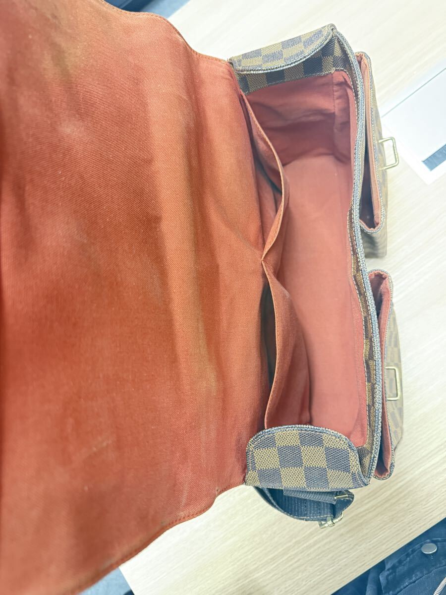 ルイヴィトン LOUIS VUITTON ショルダーバッグ 2WAY 美品 鞄 VUITTON ダミエ_画像8