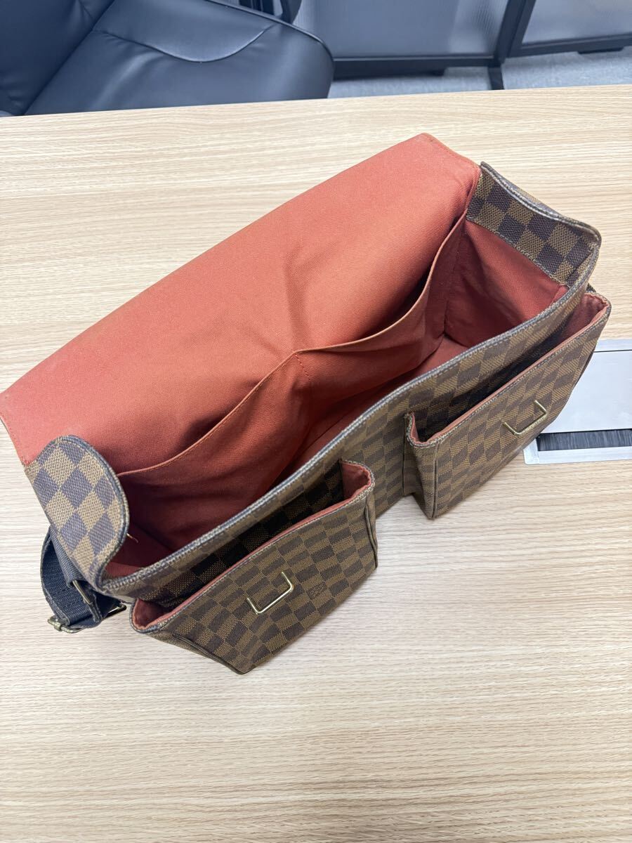 ルイヴィトン LOUIS VUITTON ショルダーバッグ 2WAY 美品 鞄 VUITTON ダミエ_画像9
