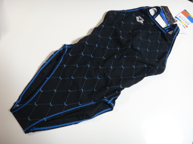 arena(アリーナ)競泳・練習水着 【TOUGHSUIT(タフスーツ)/ NANO-SERETCH(ナノストレッチ)】Mサイズ 新品未使用品 BKBU_画像1