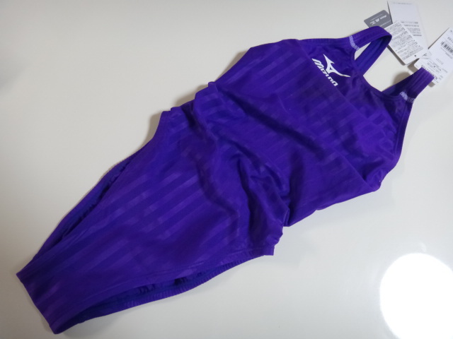 MIZUNO (ミズノ)競泳水着【Stream Aqucela(ストリームアクセラ)/ SONIC FIT AC(ソニックフィットSC)/ ハイカット】M 新品未使用品 VI_画像1