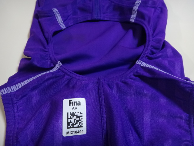 MIZUNO (ミズノ)競泳水着【Stream Aqucela(ストリームアクセラ)/ SONIC FIT AC(ソニックフィットSC)/ ハイカット】M 新品未使用品 VI_画像4