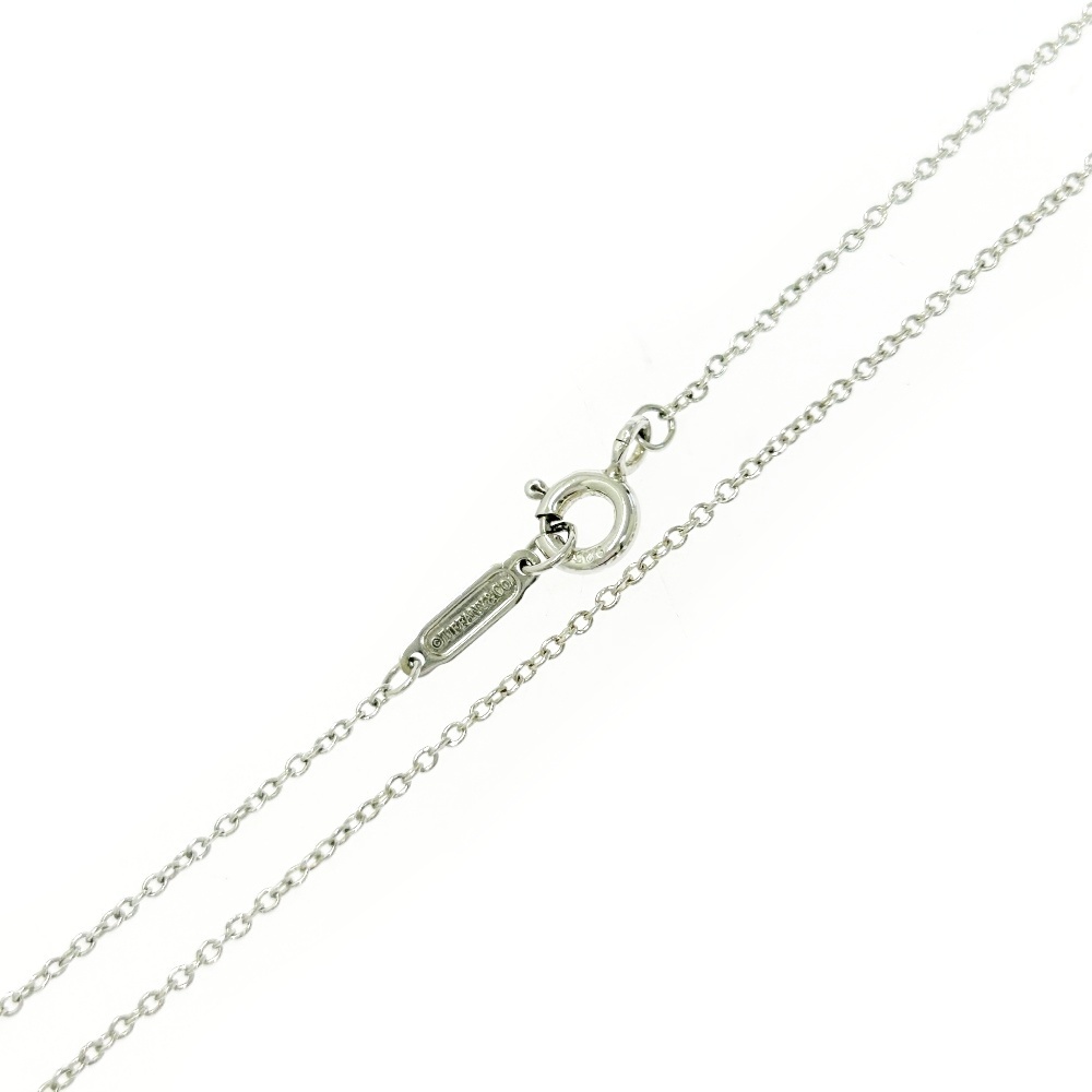 TIFFANY&Co. ティファニー シルバー 1837 インターロッキング サークル ネックレス 5.0g 925刻印 491788 ネックレス_画像9