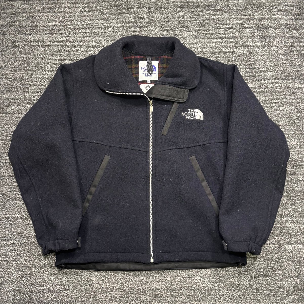 eYe JUNYA WATANABE MAN / THE NORTH FACE WOOL TRANS ANTARCTICA JACKET NAVY M ジュンヤワタナベ ノースフェイス アンタークティカ_画像1