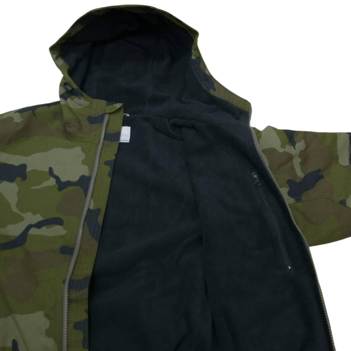 即決☆コロンビア クラシック ジャケット CAMO/XLサイズ 裏フリース 防寒 ワーク アイスヒルフーディー ロマビスタ_画像4