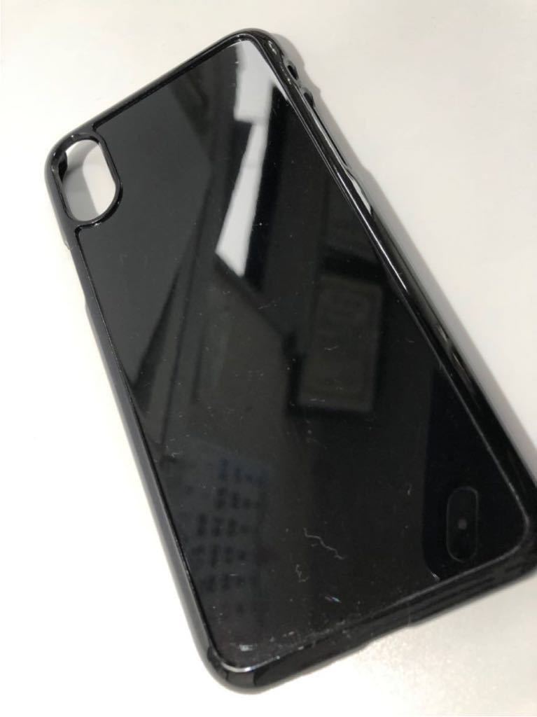 iPhoneX用/ハードケース/背面溝あり/デコル/格安/02_画像1