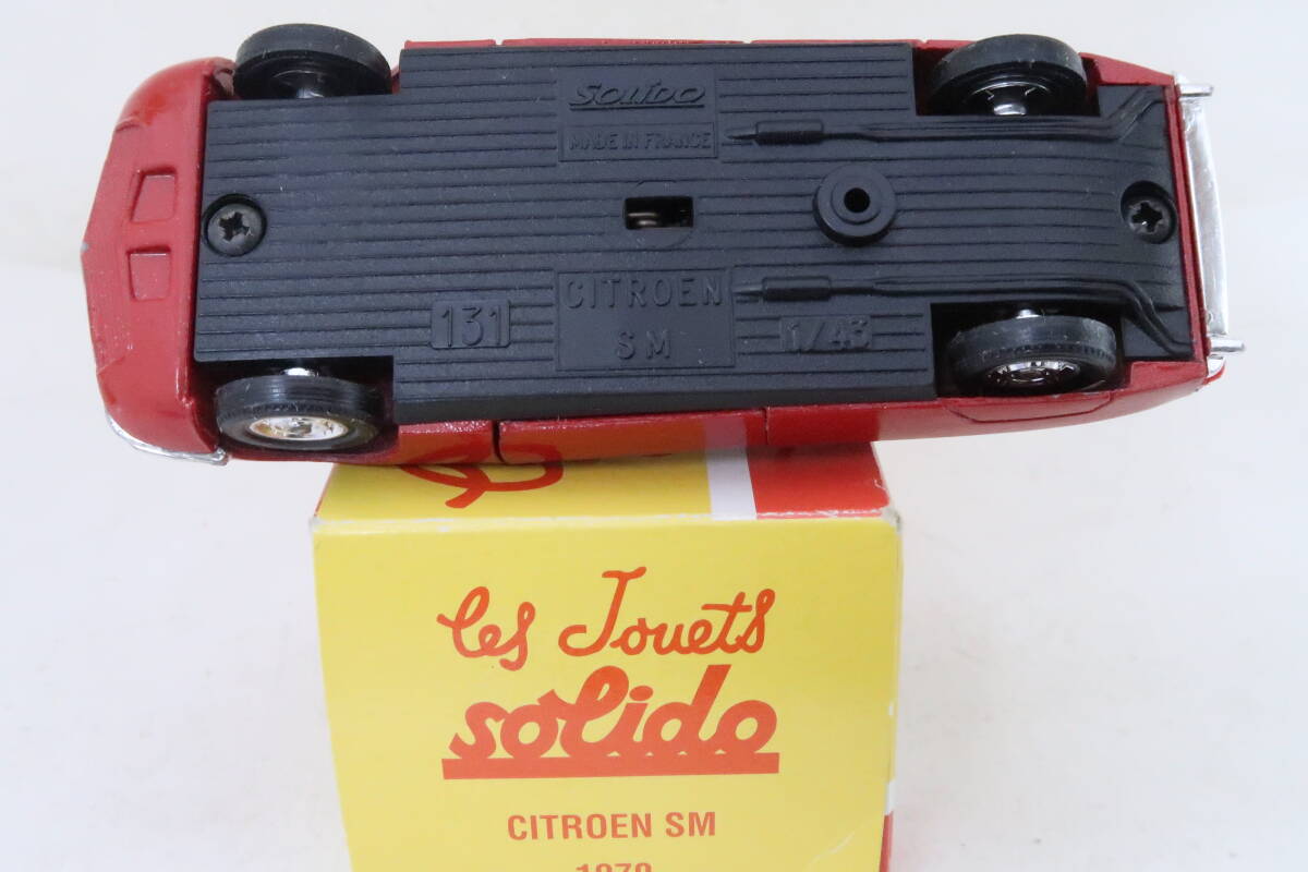 solido HACHETTE CITROEN SM MASERATI Citroen Франция производства с ящиком 1/43iiko
