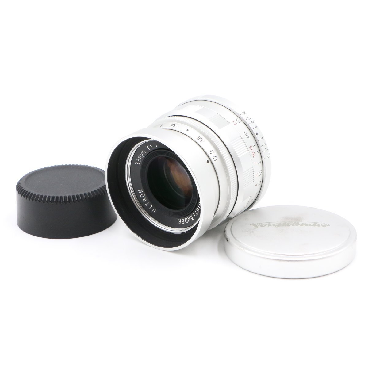 【極上品】Voigtlander ULTRON Vintage Line 35mm F1.7 Aspherical L Silver フォクトレンダー_画像1