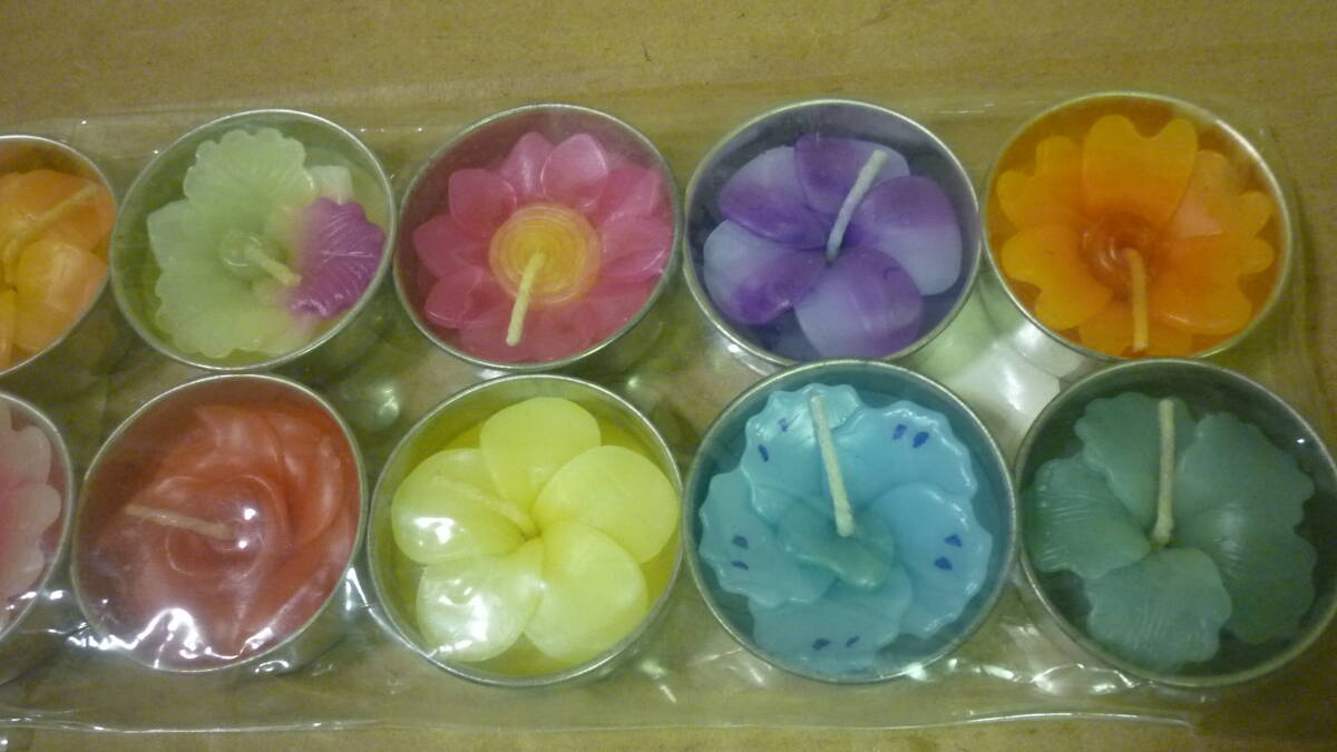 フラワーキャンドル　10個入り_画像4