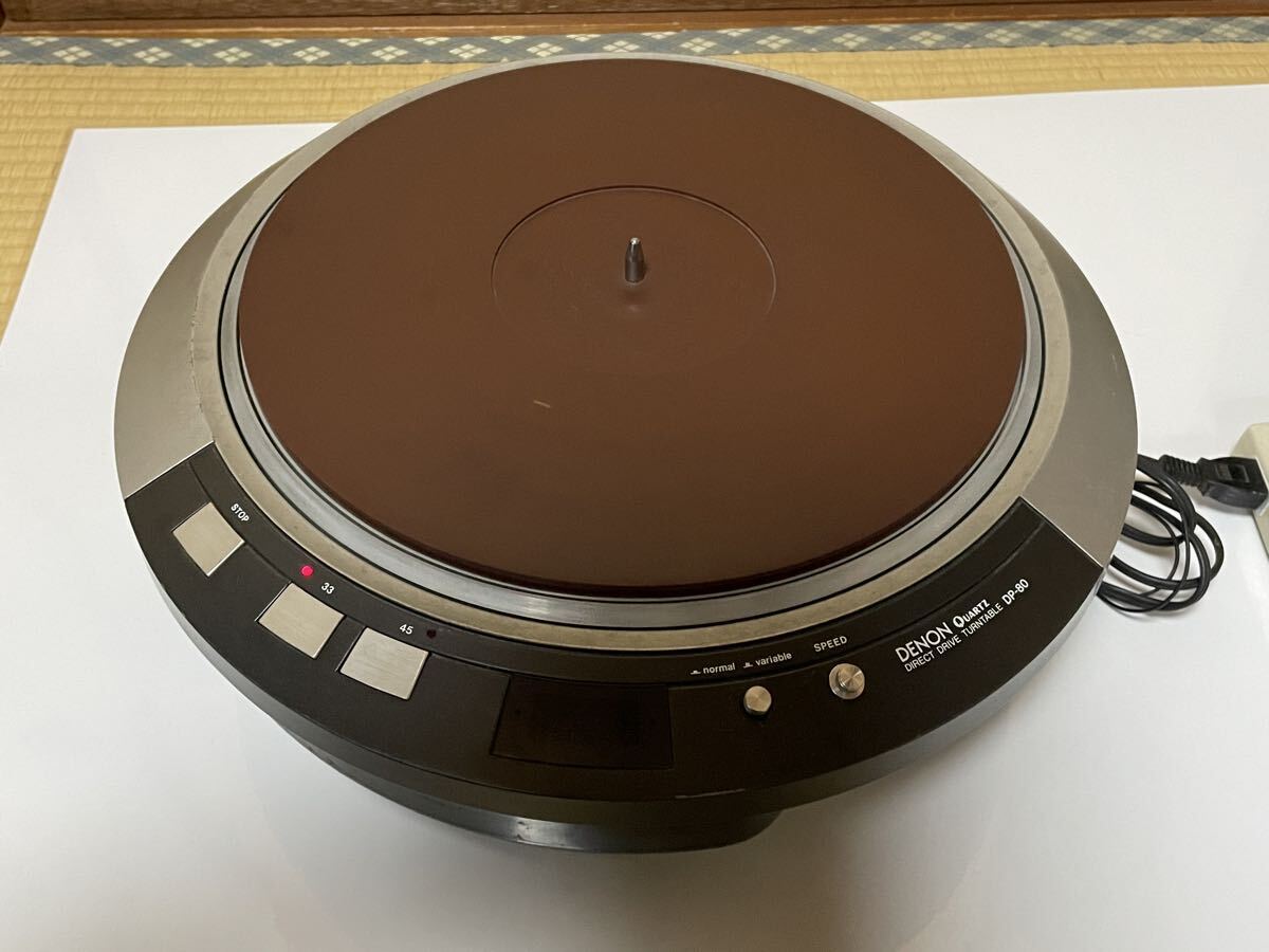 DENON DP-80 проигрыватель Direct Drive 