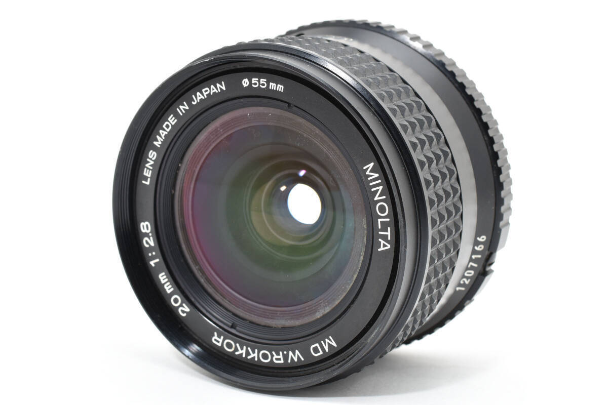 ミノルタ MINOLTA MD W.ROKKOR 20mm F2.8 13219_画像1