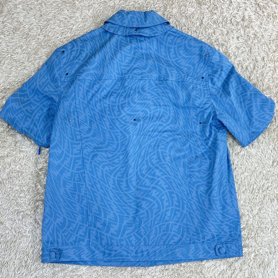  прекрасный товар FENDI Fendi Sarah Coleman Sara Coleman сотрудничество Zucca жакет свет внешний 2way FFva-tigoFF Vertigo редкий 