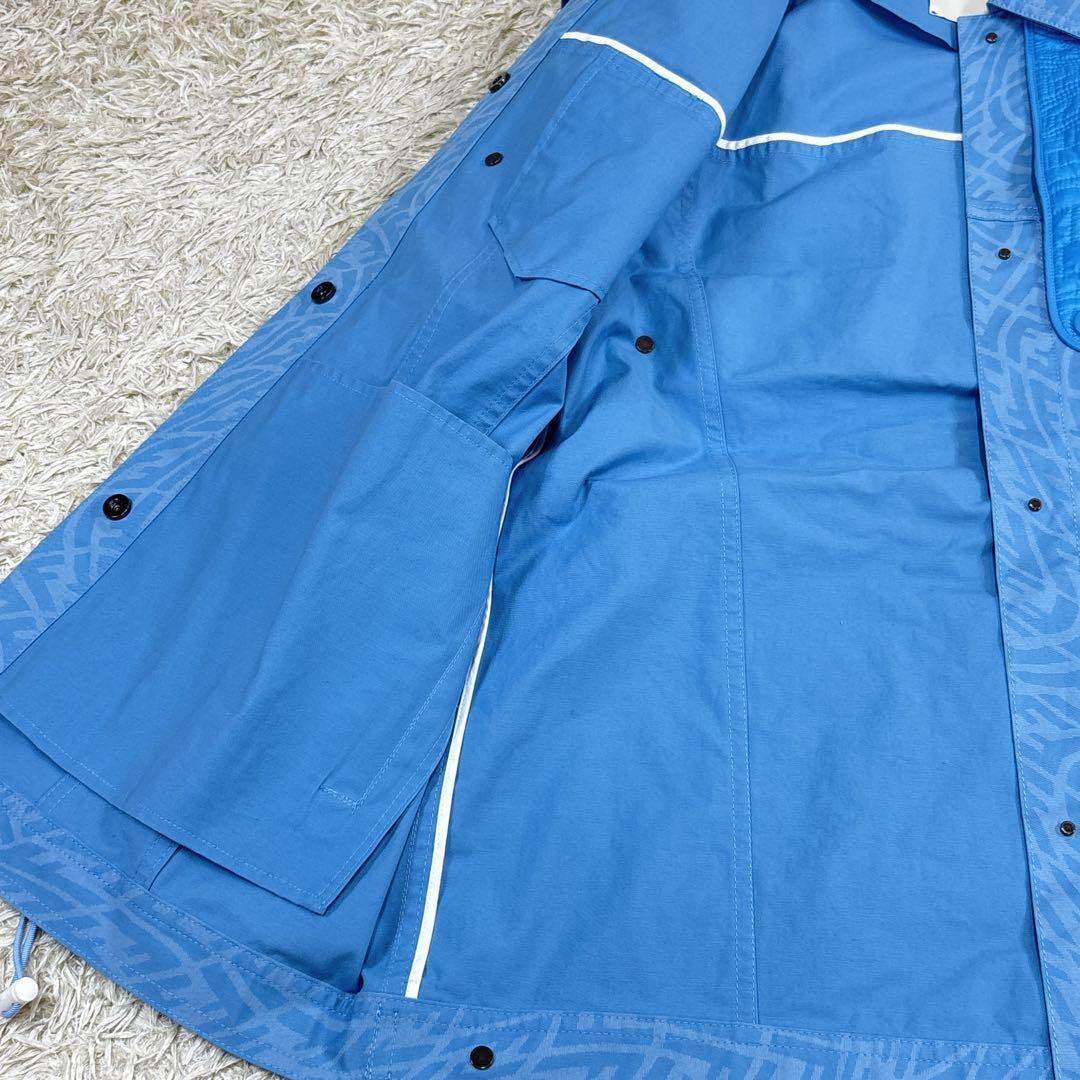  прекрасный товар FENDI Fendi Sarah Coleman Sara Coleman сотрудничество Zucca жакет свет внешний 2way FFva-tigoFF Vertigo редкий 