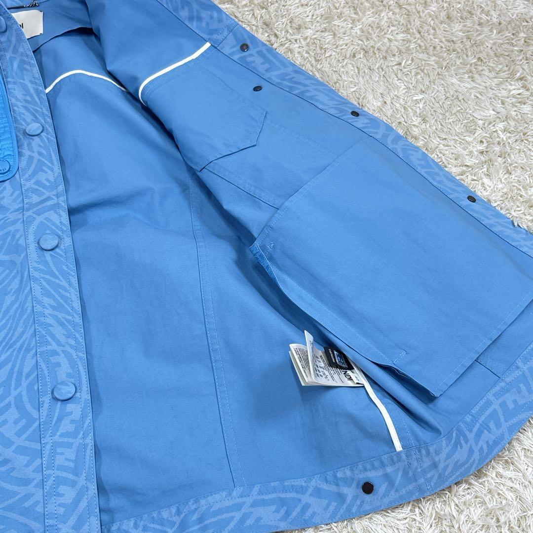  прекрасный товар FENDI Fendi Sarah Coleman Sara Coleman сотрудничество Zucca жакет свет внешний 2way FFva-tigoFF Vertigo редкий 