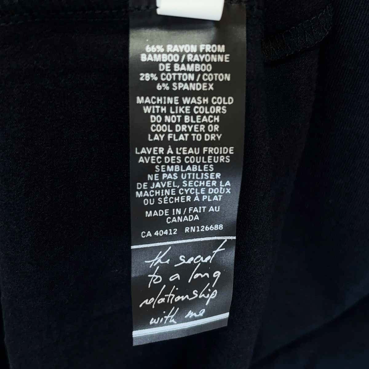 【中古・未使用品】NOEL ASMAR ノエルアスマール 長袖 タートルネック ライディングシャツ XXS ブラック レディース 乗馬 馬術_画像5