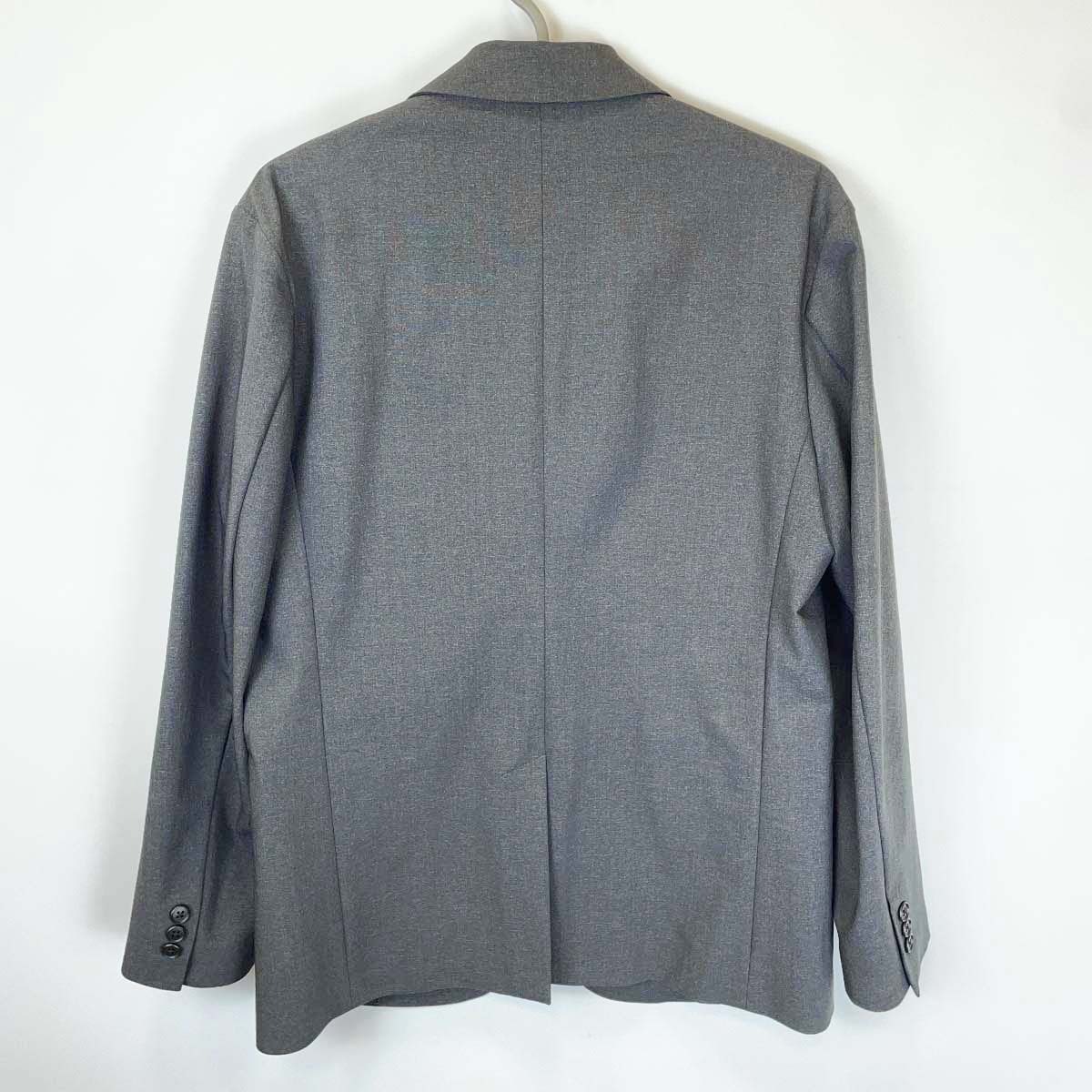 【中古】[3点セット] ユニクロ 感動ジャケット 311-455074 感動パンツ 321-463815 長袖 シャツ セットアップ M メンズ UNIQLO_画像4