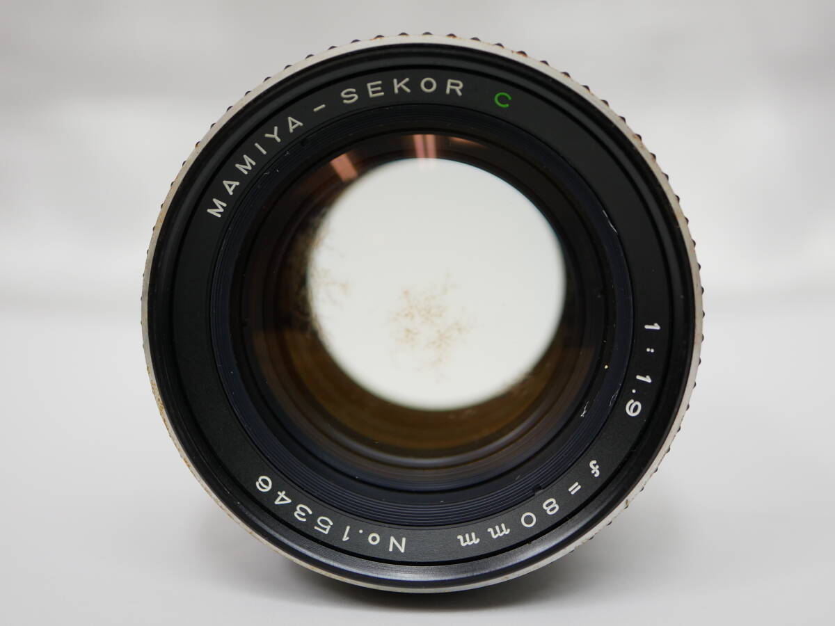 #8745 Mamiya-sekor c 80mm F1.9 マミヤ 中判フィルムカメラ用レンズ_画像3