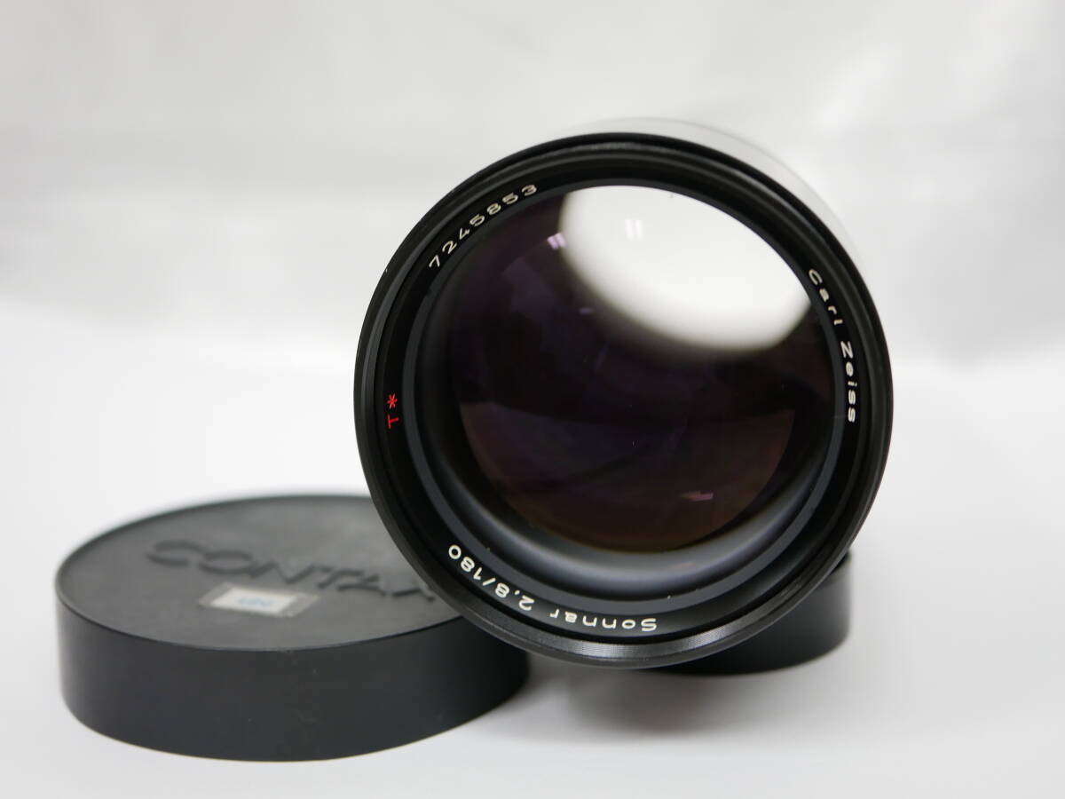 #8827 Contax Sonnar 180mm F2.8 コンタックス ゾナーレンズ MMJ_画像1