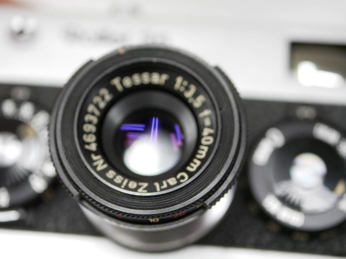 #8815 Rollei35 Tessar 40mm F3.5 GERMANY ローライ コンパクトフィルムカメラ_画像9