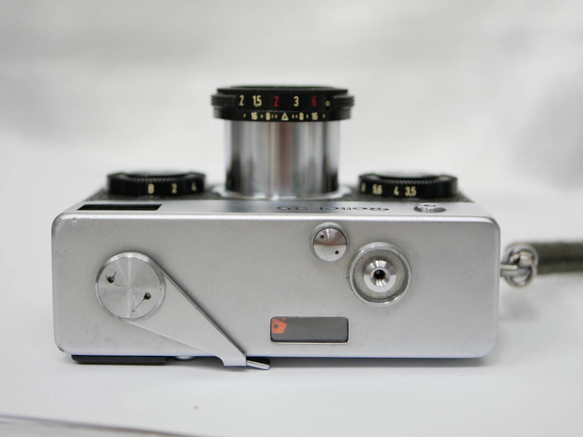 #8815 Rollei35 Tessar 40mm F3.5 GERMANY ローライ コンパクトフィルムカメラ_画像4