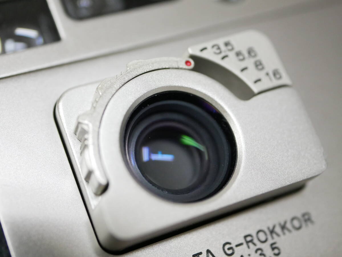 #8797 Minolta TC-1 G-rokkor 28mm F3.5 ミノルタ コンパクトフィルムカメラ_画像8