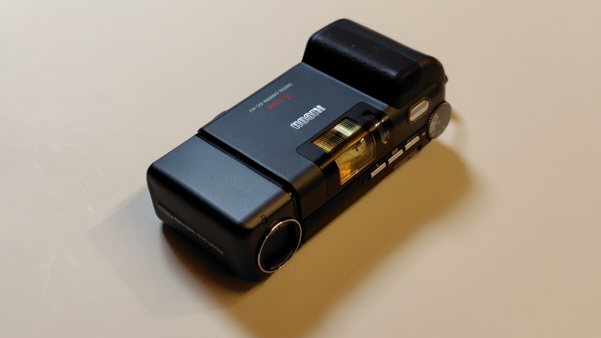 リコー RICOH DC-4U コンパクトデジタルカメラ コンデジ スイベル型 ソフトケース付属 平成コンデジ_画像3