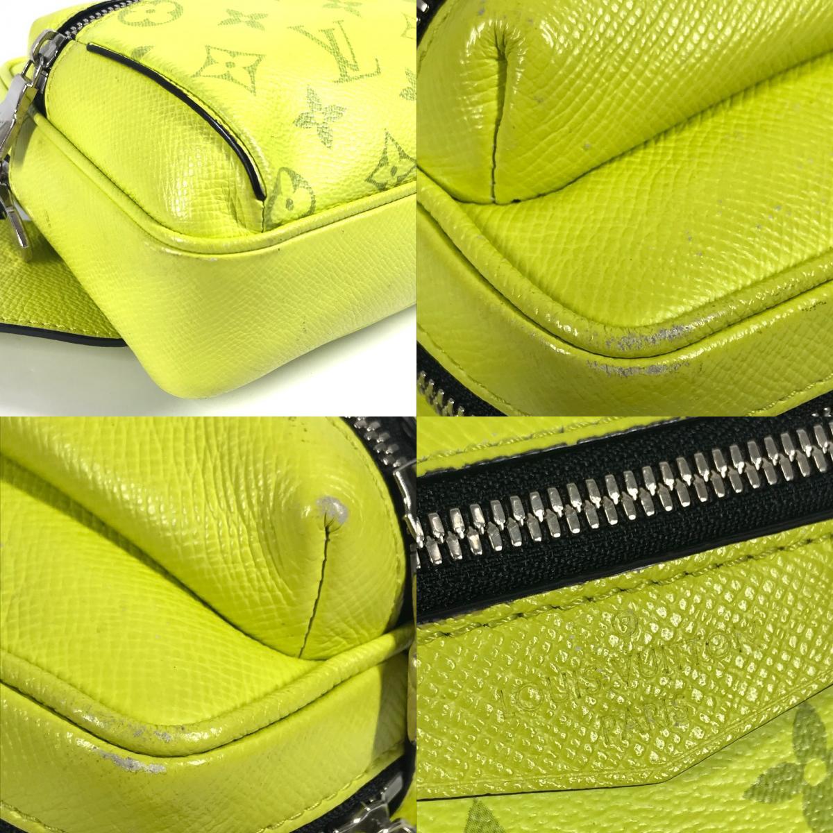 LOUIS VUITTON ルイヴィトン M30239 アウトドアメッセンジャーPM カバン クロス ショルダーバッグ タイガラマ ボディバッグ【中古】_画像8