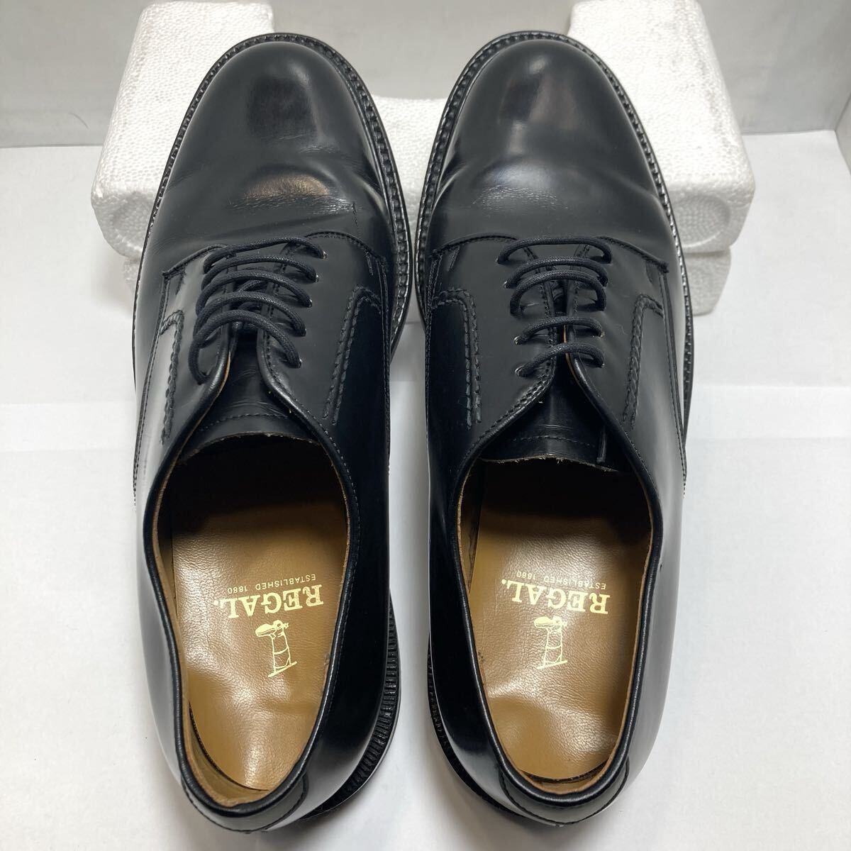 64-84 REGAL 25.5cm 2504 ビジネスシューズ レザーシューズ リーガル ブラック_画像5