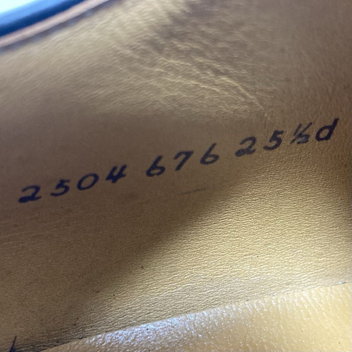 64-84 REGAL 25.5cm 2504 ビジネスシューズ レザーシューズ リーガル ブラック_画像8