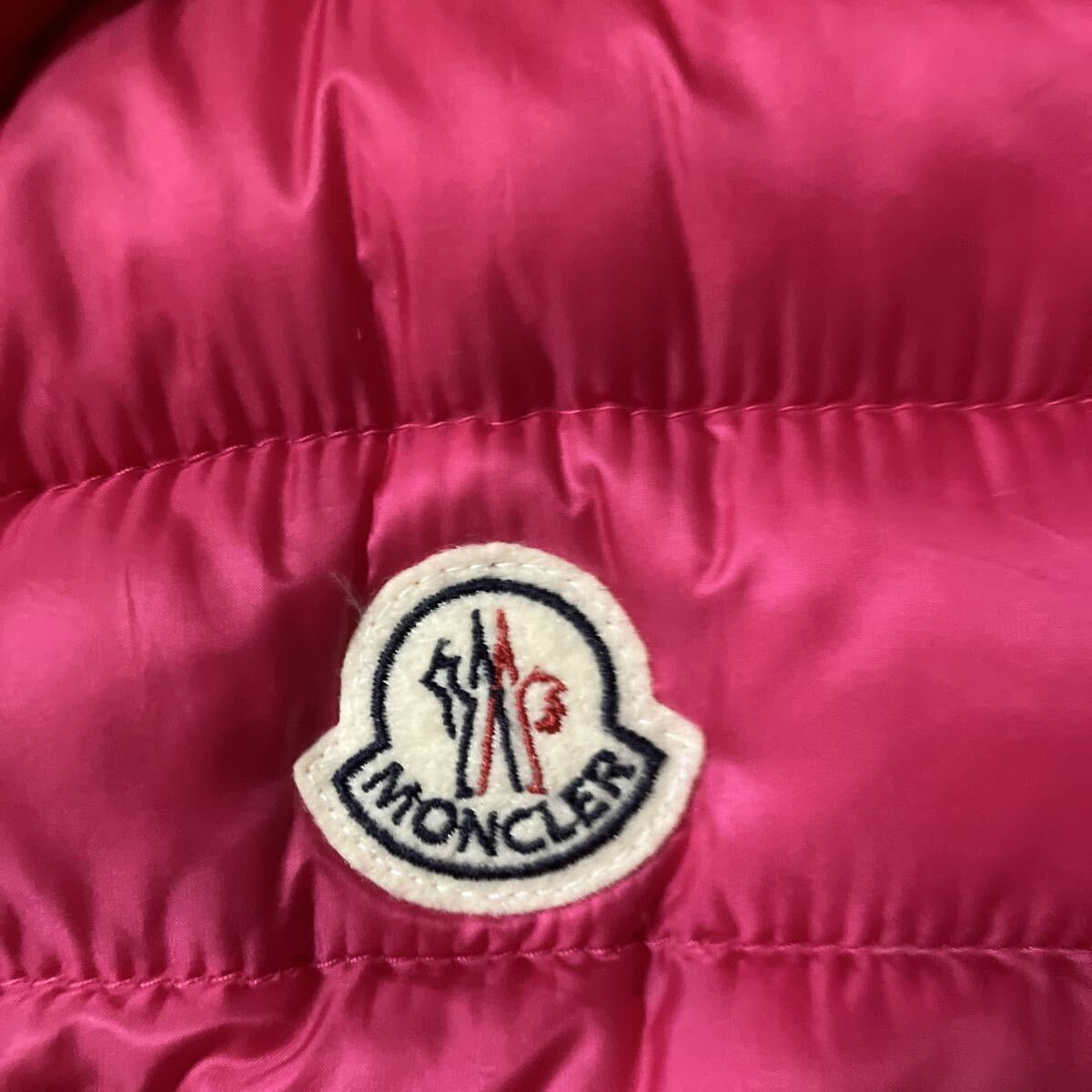 MONCLER ダウンベスト ピンク_画像2