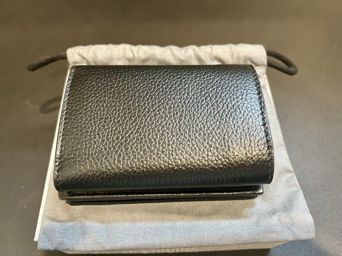 【未使用】BALENCIAGA ／バレンシアガ／三つ折りミニウォレット_画像4