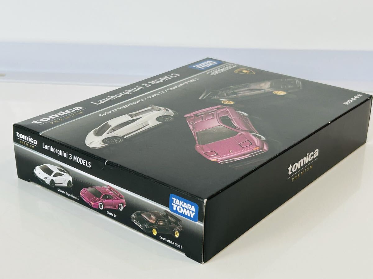 即決 トミカ トミカプレミアム タカラトミーモールオリジナル ランボルギーニ 3 MODELS_画像2