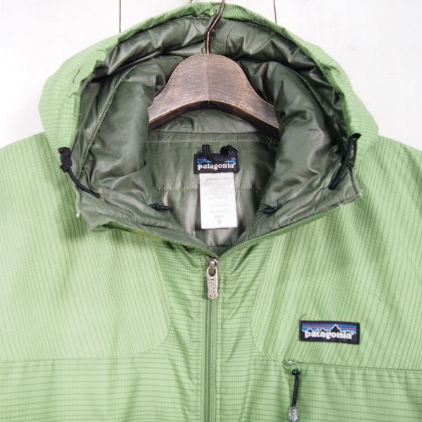 パタゴニア Patagonia マイクロパフフーデッジャケット Micro Puff Hooded Jacket/83973F7(M)グリーン_画像2