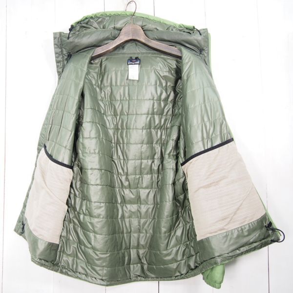パタゴニア Patagonia マイクロパフフーデッジャケット Micro Puff Hooded Jacket/83973F7(M)グリーン_画像4