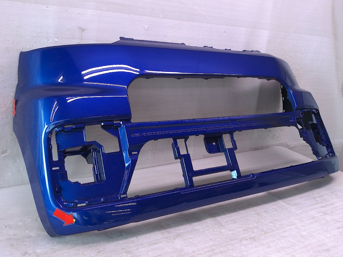 ウェイク LA700S/LA710S フロントバンパー ブルー/52119-B2B40 中古品[H920-BF5398]_画像5