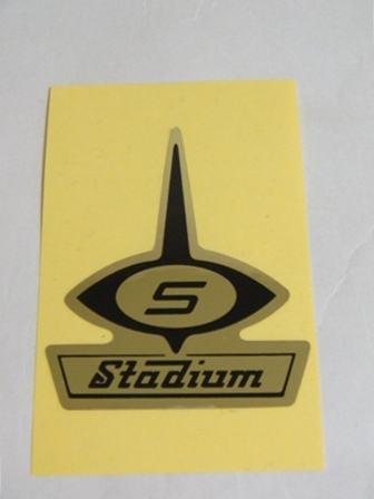 ★Stadium スタジアム レプリカデカール 初期タイプ 金色_Project2 Project4 Everoak エバーオーク Kangol AVIAKIT Rockers 59club★_画像1