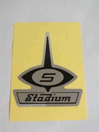 ★Stadium スタジアム レプリカデカール 初期タイプ 銀色_Project2 Project4 Everoak エバーオーク Kangol AVIAKIT Rockers 59club★_画像1