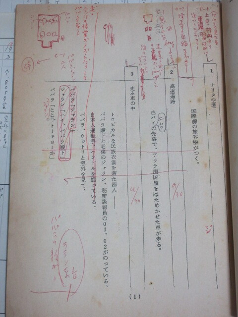 東映不思議コメディー「ロボット8ちゃん」(第4回)フジテレビ 武田一成監督使用台本と資料一括/検;石森章太郎榊原るみ大和屋竺浦沢義雄_画像5