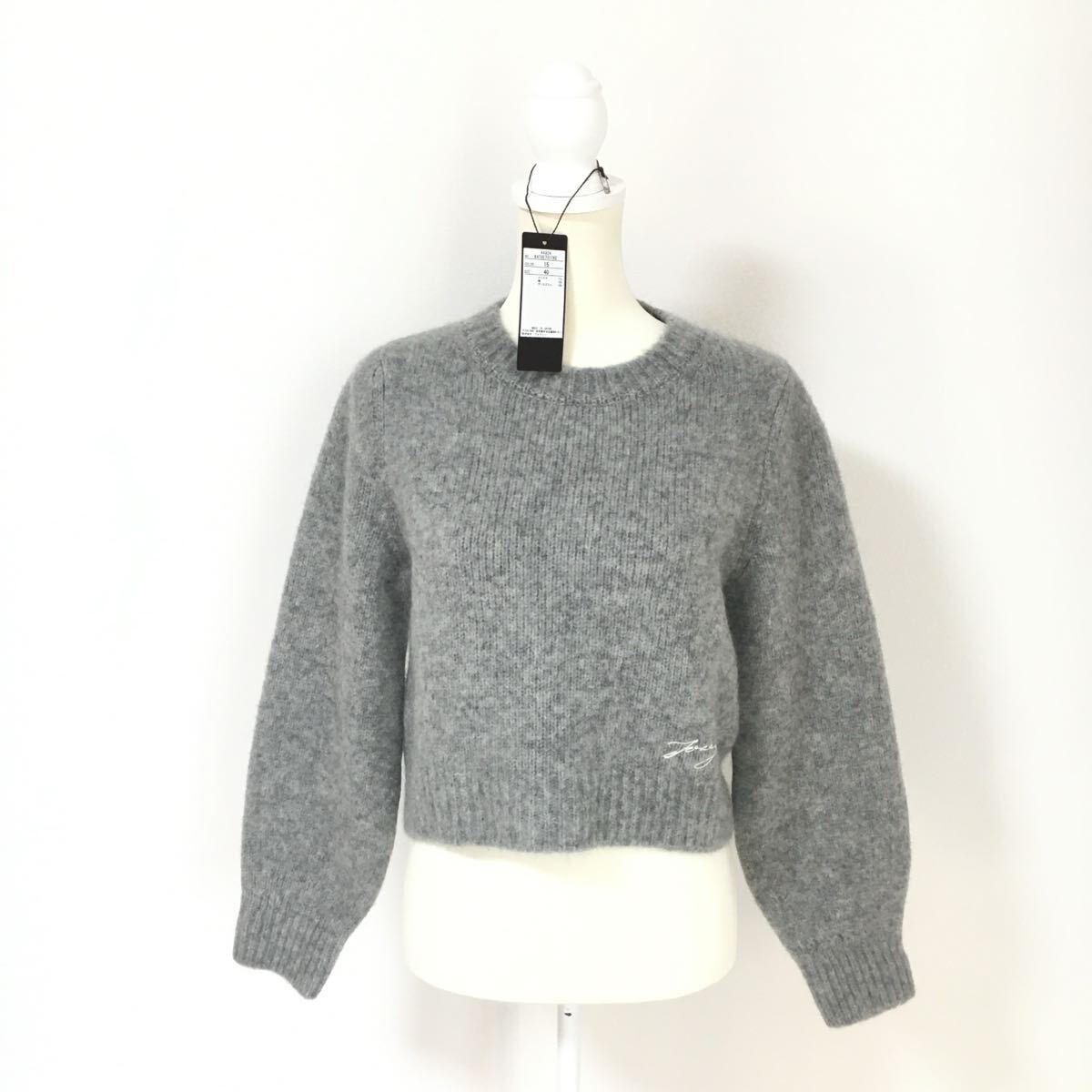  новый товар не использовался 2024 год FOXEY Foxey Logo кашемир 100% свитер бесплатная доставка 