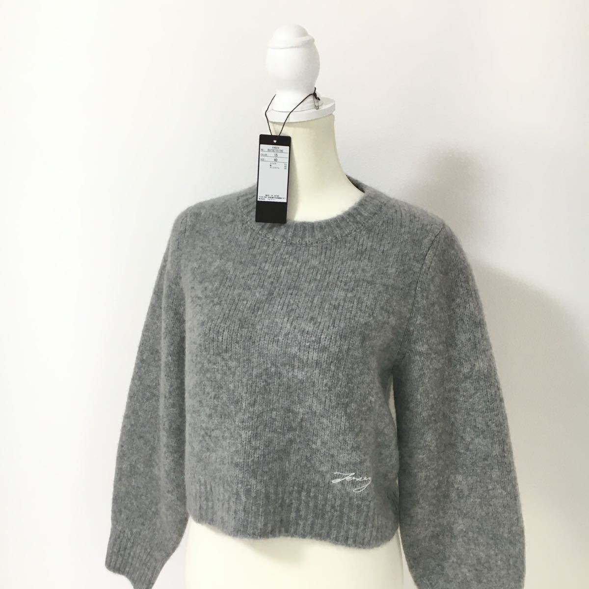  новый товар не использовался 2024 год FOXEY Foxey Logo кашемир 100% свитер бесплатная доставка 