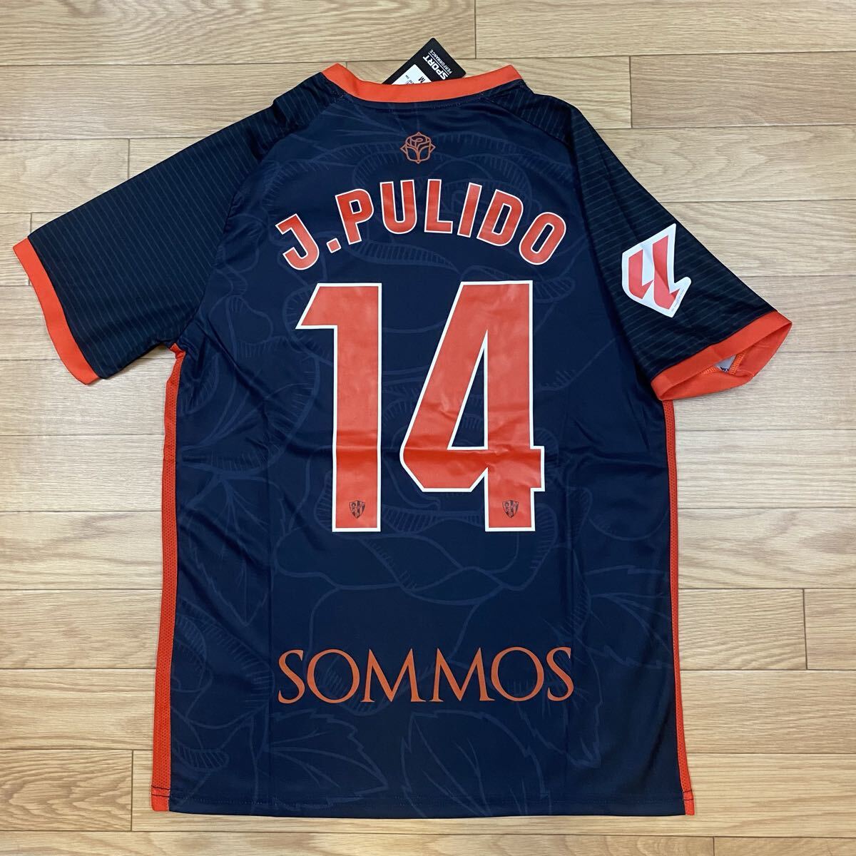 【ホルヘ・プリード】S.D.ウエスカ 24/25 3rd 半袖 ユニフォーム_画像1