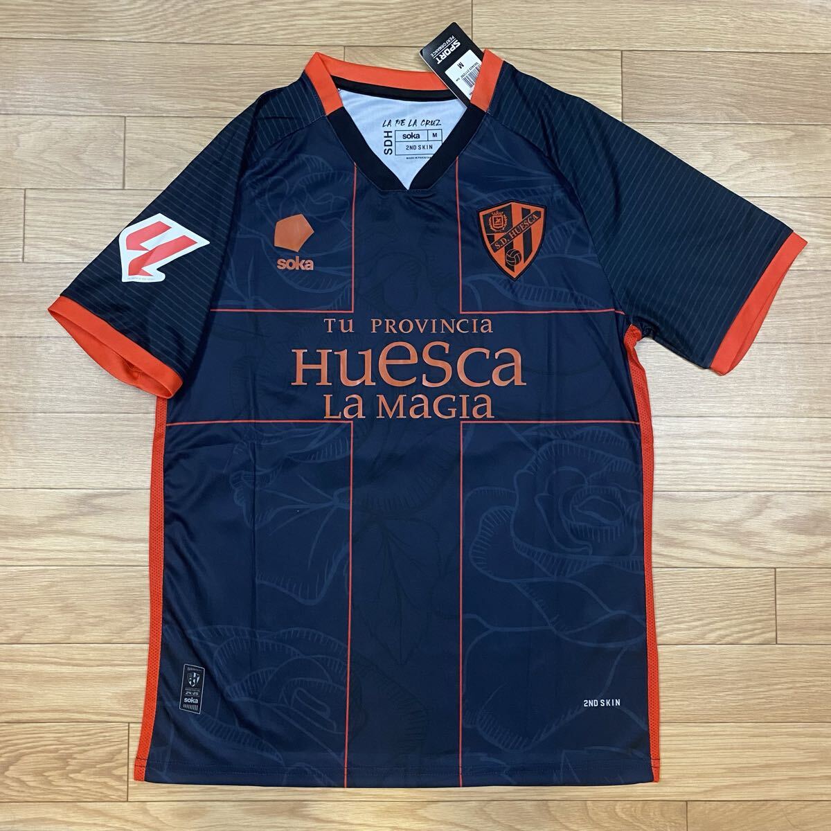 【ホルヘ・プリード】S.D.ウエスカ 24/25 3rd 半袖 ユニフォーム_画像2