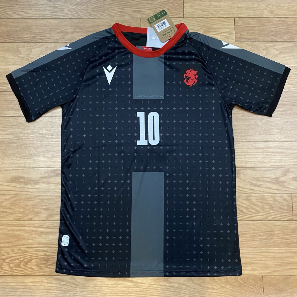 【ギオルギ・チャクヴェタゼ】ジョージア代表 24/25 アウェイ ユニフォーム_画像2