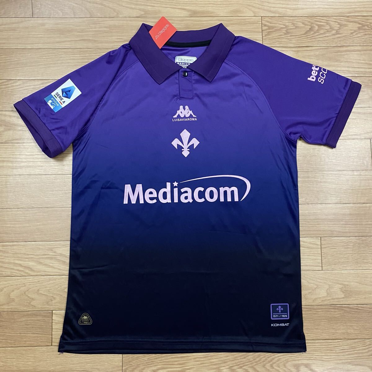 【アンドレア・コルパニ】ACFフィオレンティーナ x Luisa Via Roma 24/25 4th 半袖 ユニフォーム_画像2