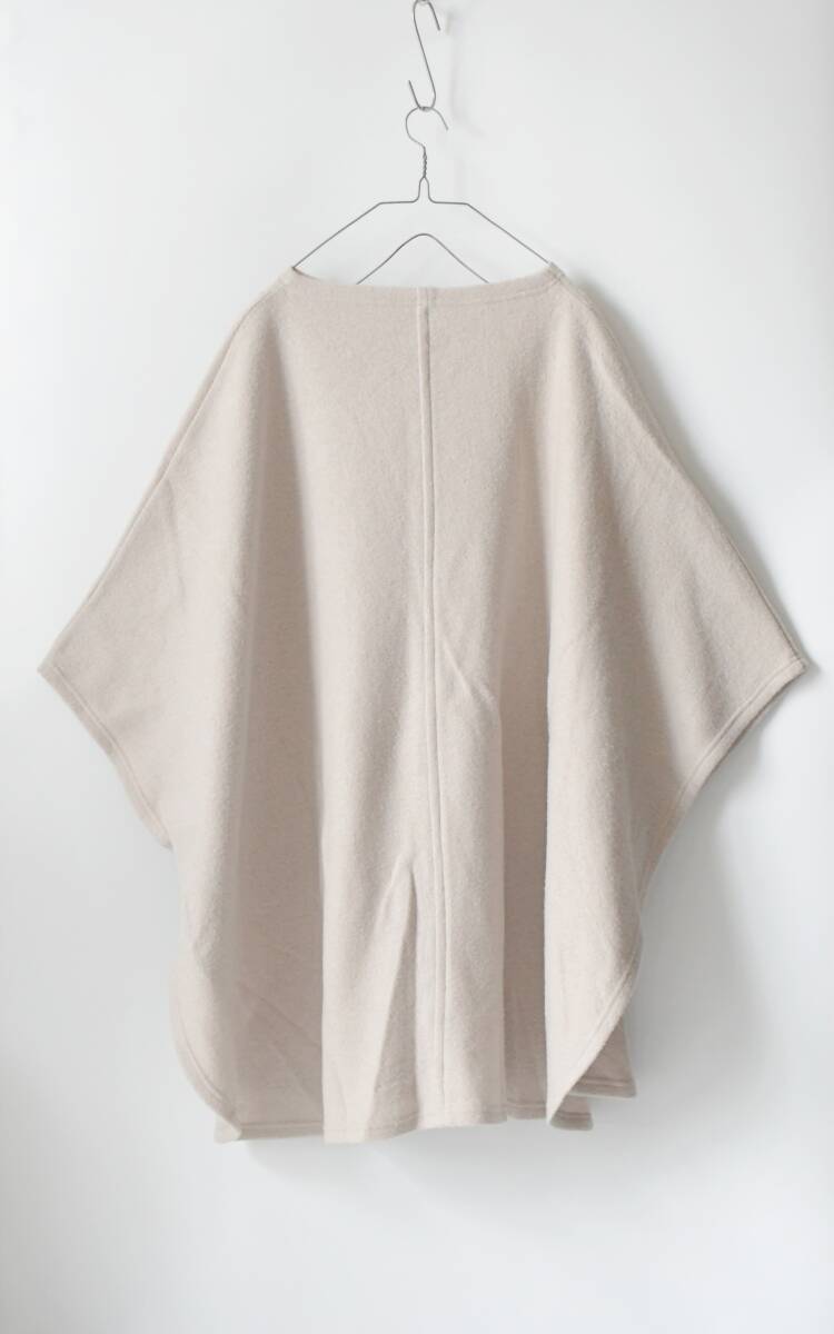 横浜元町 grape:ブークレウール ポンチョ/チュニック/グレープ/美品_画像2