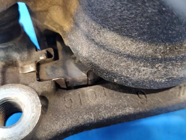 ミニキャブ GBD-U62V 左Fキャリパー CDハイルーフ W37 4605A999_画像8