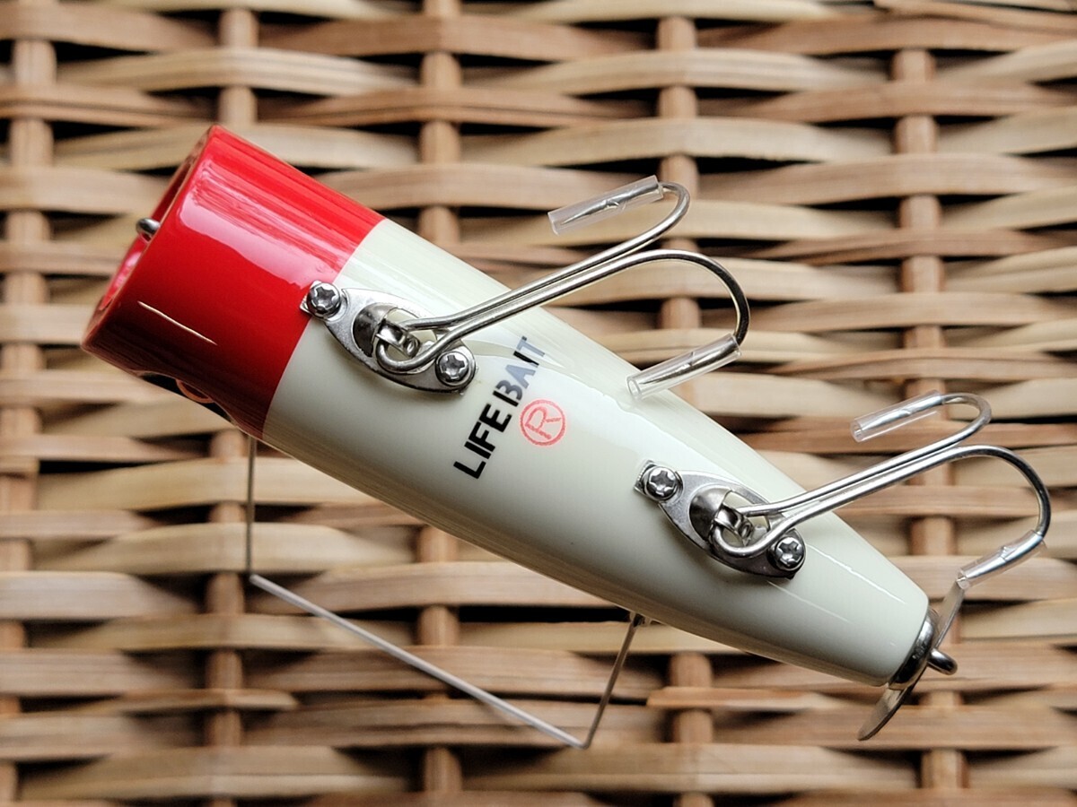★Life Bait★Epsilon Popper RH☆ライフベイト ロットン オリカラ スローテーパー 道楽 ローカル 痴虫 バルサ50 ヘドン 津波 ノーバイト_画像7