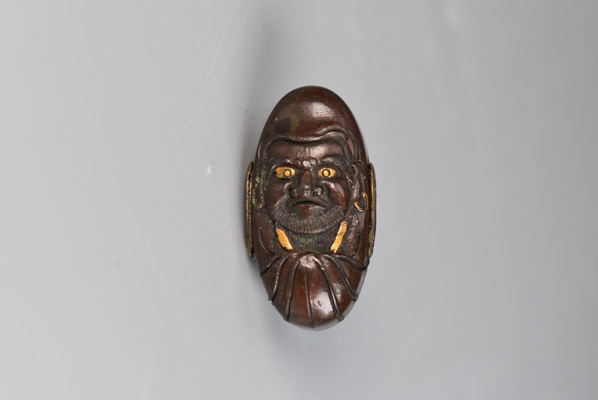 . голова .. Edo времена японский меч принадлежности меч . изобразительное искусство 28g②