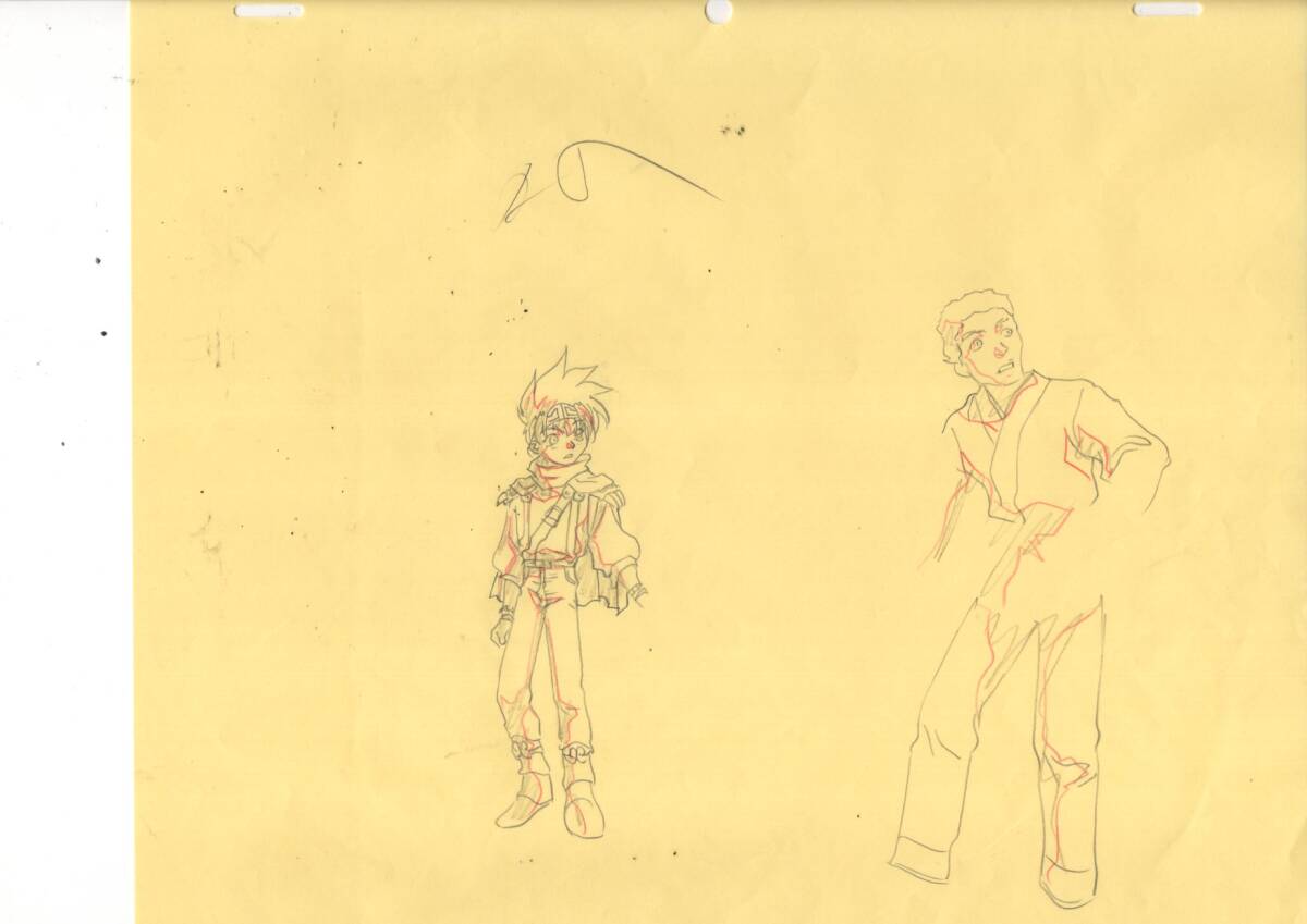 セル画 最遊記　２カットセット　原動画11枚＋動画2枚セット い-71＊100_画像5