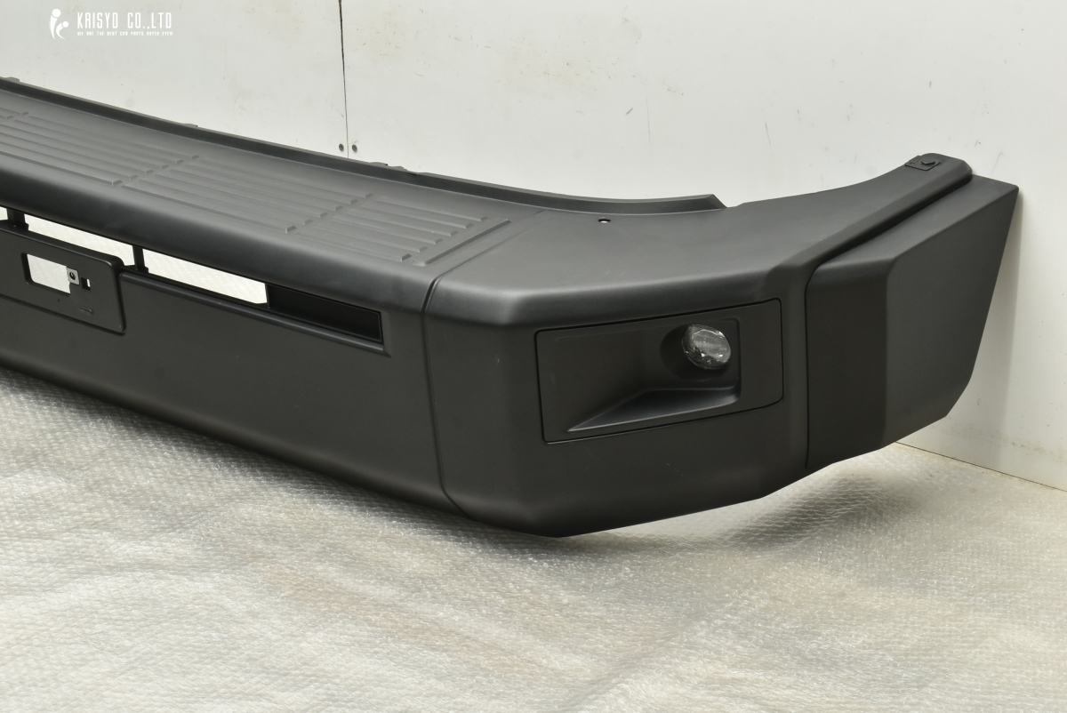 【程度良好】トヨタ GDJ76W ランドクルーザー 70 再再販 純正 フロントバンパー バンパー埋め込み式LEDフロントフォグランプ 52119-60U80_画像3