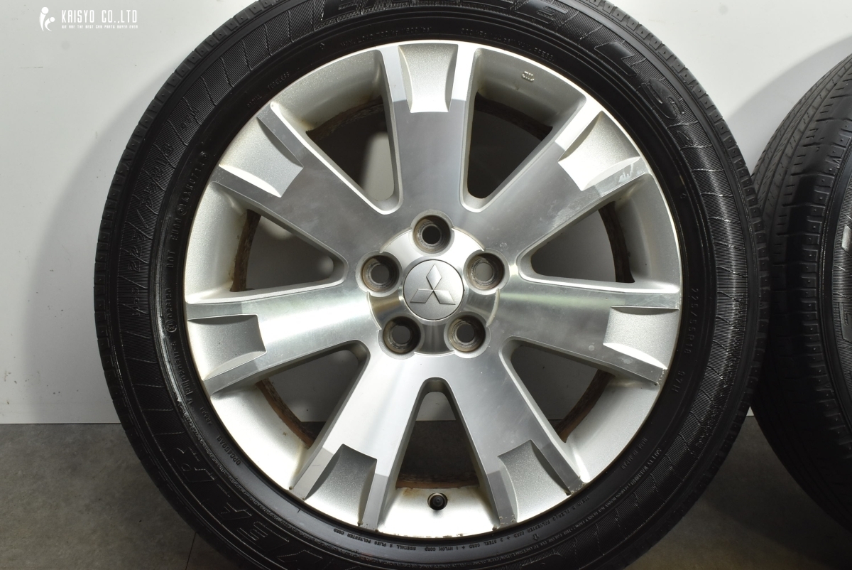 【大特価商品】ミツビシ デリカD：5 純正 18in 7J +38 PCD114.3 グッドイヤー イーグル LS2 225/55R18 アウトランダー エクリプスクロス_画像5